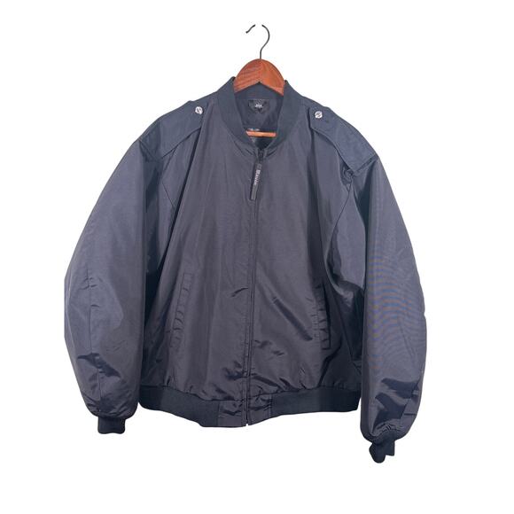 Blauer Men's Large Black Quilted Insulated Pullout Snow Winter Jacket - Picture 1 of 13